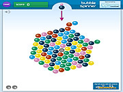 Флеш игра онлайн Цветные пузыри